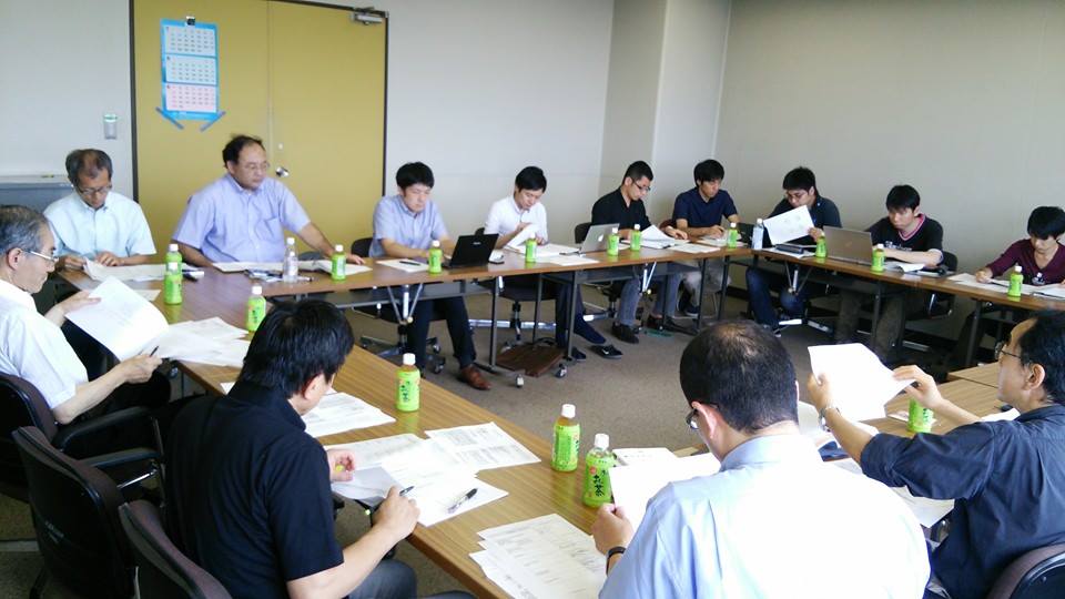 2014年度第2回役員会の様子